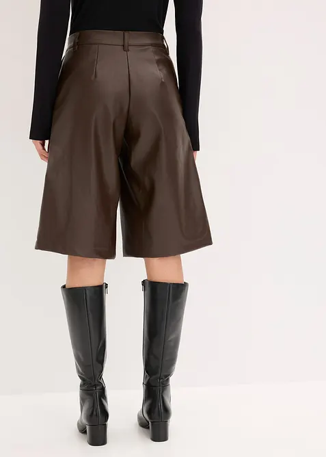 Bermudas i skinnimitation, bonprix