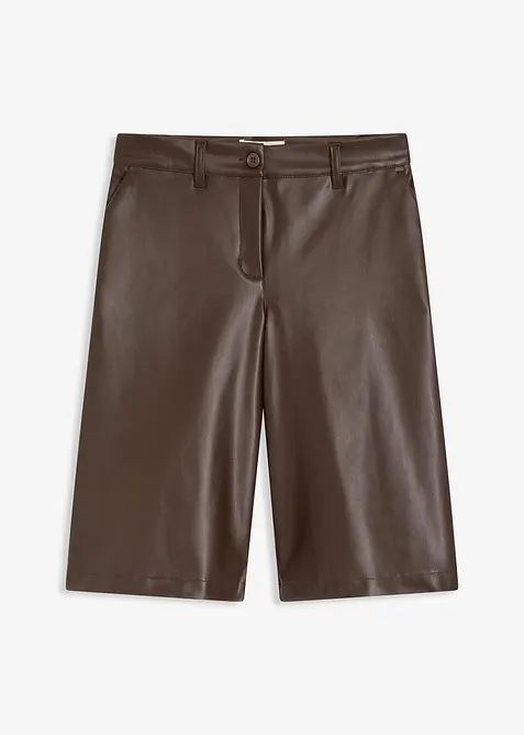 Bermudas i skinnimitation, bonprix