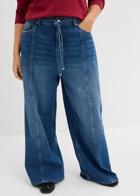 Wide Leg Jeans, High Waist, bonprix