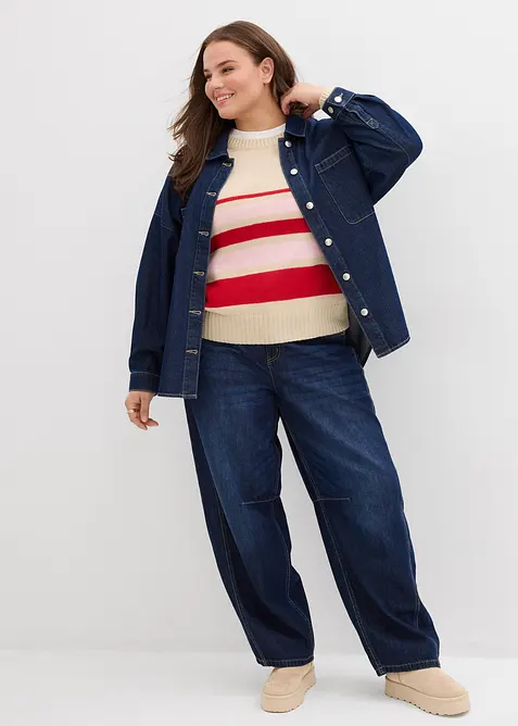 Finstickad tröja, bonprix