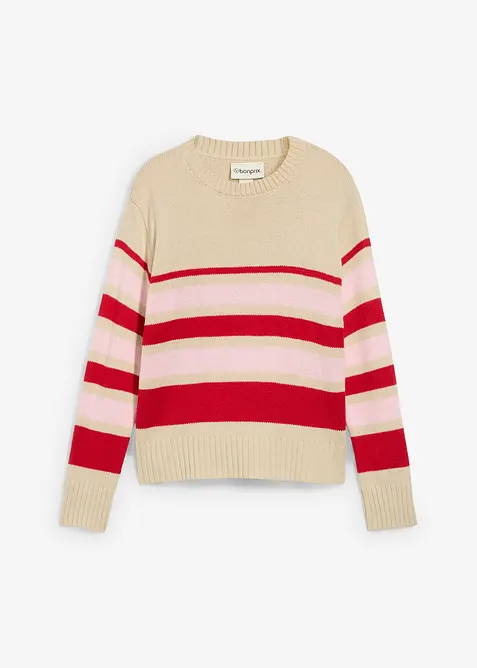 Finstickad tröja, bonprix