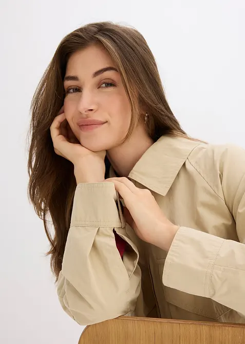 Kort trenchcoat, bonprix