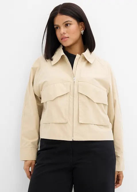 Kort trenchcoat, bonprix