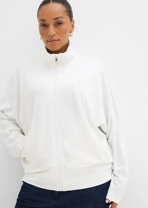 Trikåjacka i bekväm Punto di Roma, bonprix