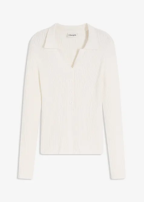 Tröja i mjuk viskosmix, bonprix