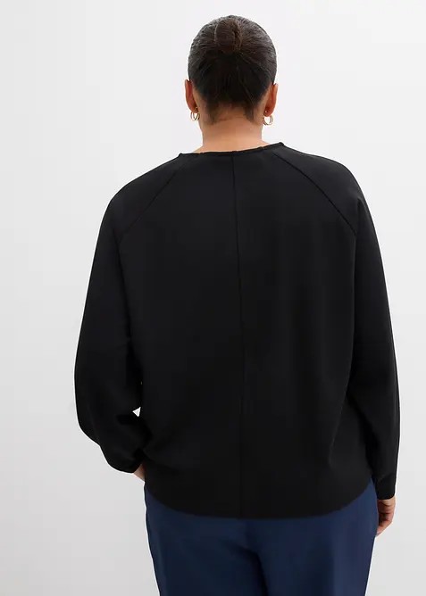 Bekväm Punto di Roma-topp med långa ärmar, bonprix