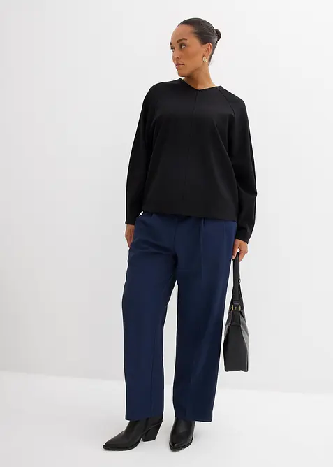 Bekväm Punto di Roma-topp med långa ärmar, bonprix