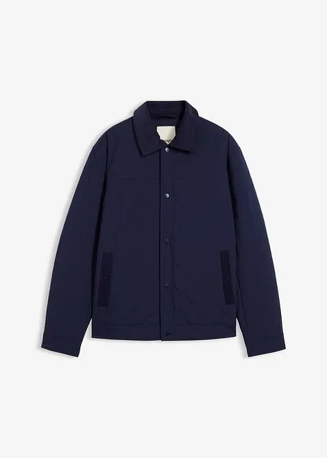 Quiltad jacka med manchesterkrage, bonprix