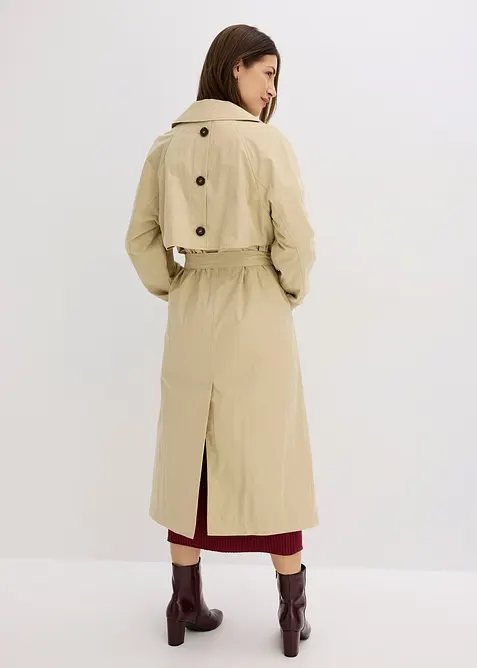 Trenchcoat i oversizemodell, bonprix