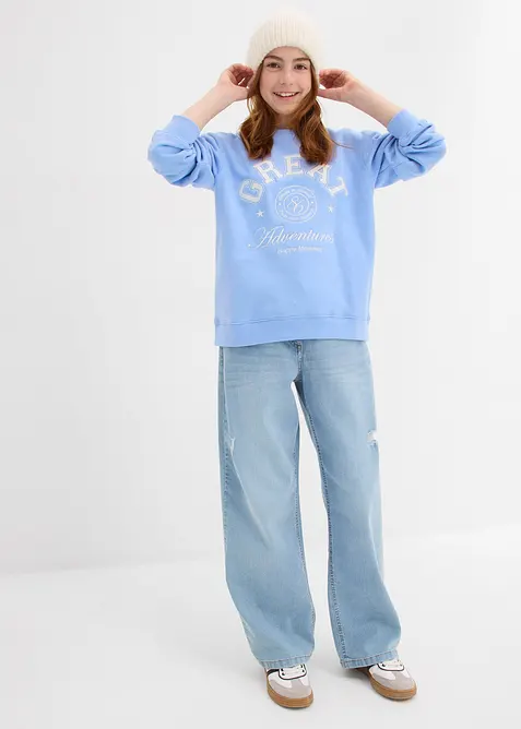 Sweatshirt av ekologisk bomull, bonprix