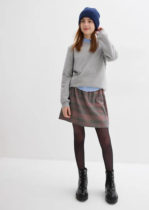 Sweatshirt av ekologisk bomull (2-pack), bonprix