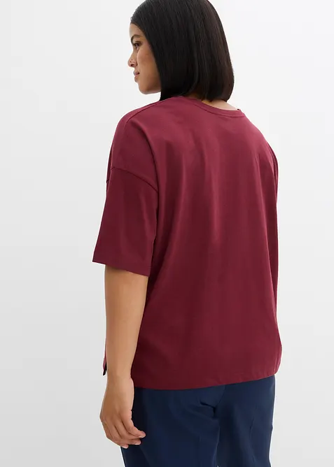 Ledig T-shirt i bomullsmix, bonprix