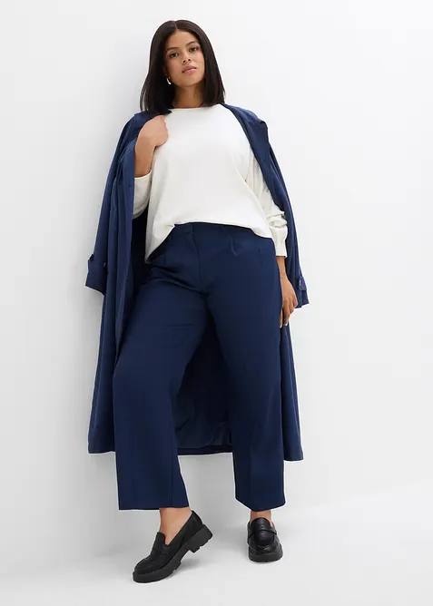 7/8-byxa i elastisk bomullsmix, bonprix