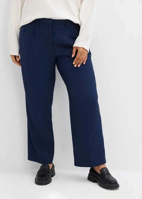 7/8-byxa i elastisk bomullsmix, bonprix