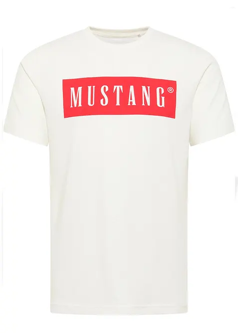 T-shirt från Mustang Austin av ren bomull, Mustang Jeans