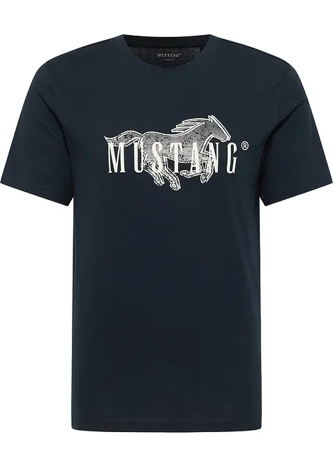 T-shirt från Mustang Austin av ren bomull, Mustang Jeans