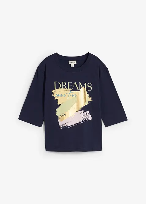 T-shirt i ren ekologisk bomull, bonprix