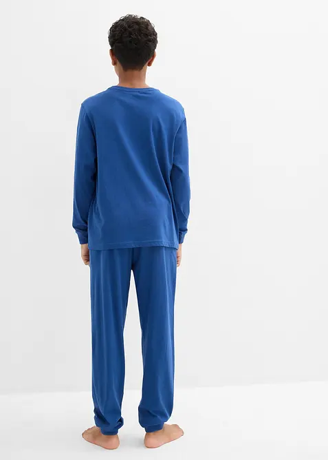 Pyjamas av ekologisk bomull, bonprix