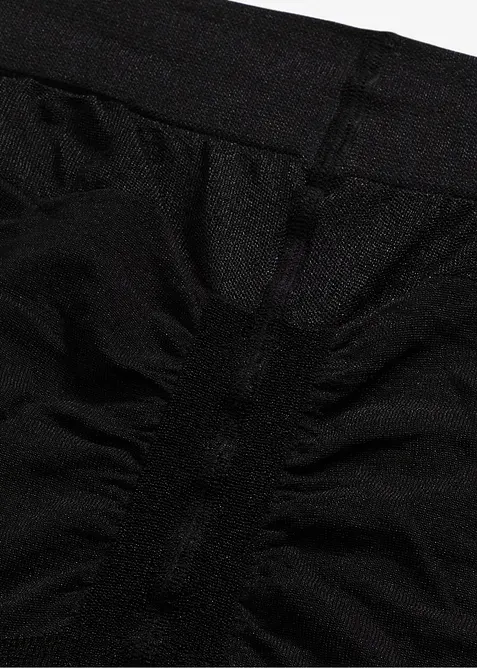 Formande, ogenomskinliga leggings med push up och bekväma muddar (80 den), bonprix