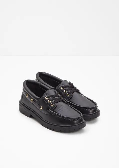 Loafers med snörning, bonprix
