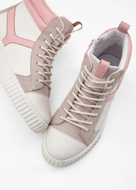 Sneakers med höga skaft, bonprix