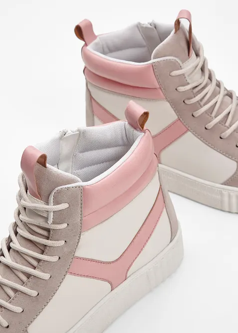 Sneakers med höga skaft, bonprix