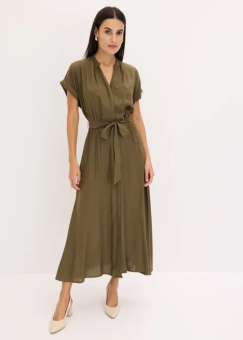 Skjortkl&auml;nning, bonprix