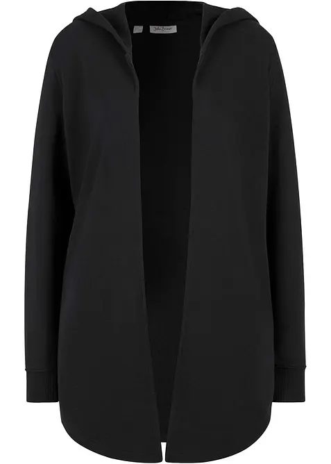 Lång munkjacka i bomullsmix, bonprix