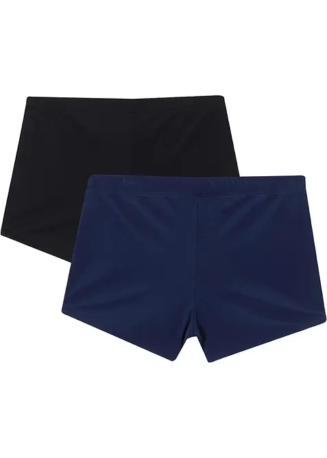 Badshorts f&ouml;r barn (2-pack), bonprix