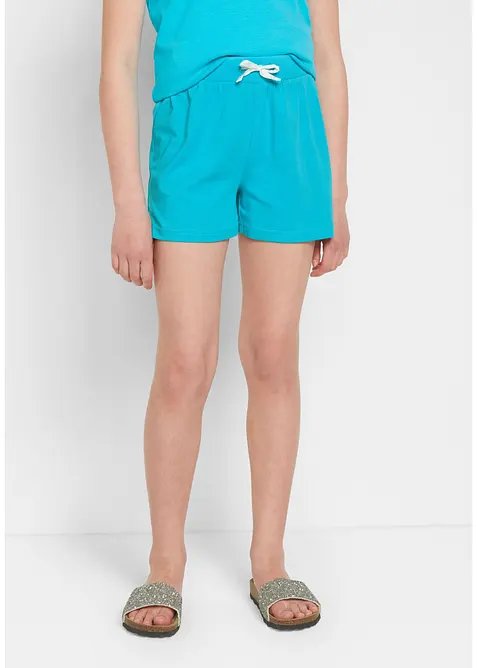 Jerseyshorts av ekologisk bomull (3-pack), bonprix