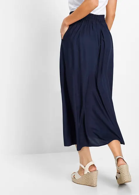 Maxikjol i viskos, bonprix