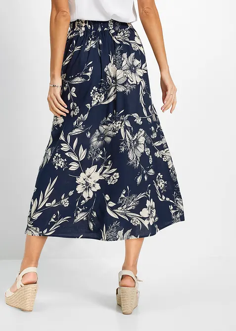 Maxikjol i viskos, bonprix