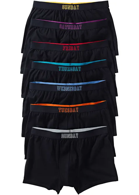 Boxershorts med bomull (7-pack), bonprix