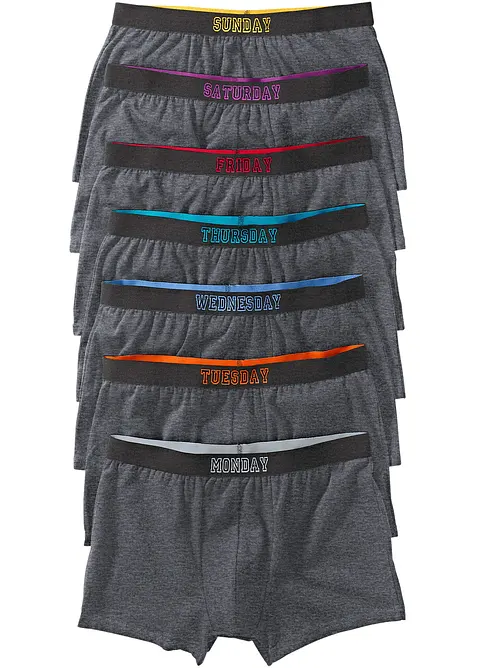 Boxershorts med bomull (7-pack), bonprix
