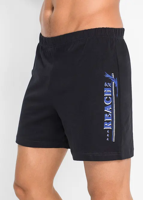 Kort pyjamas med mjuk bomull, bonprix