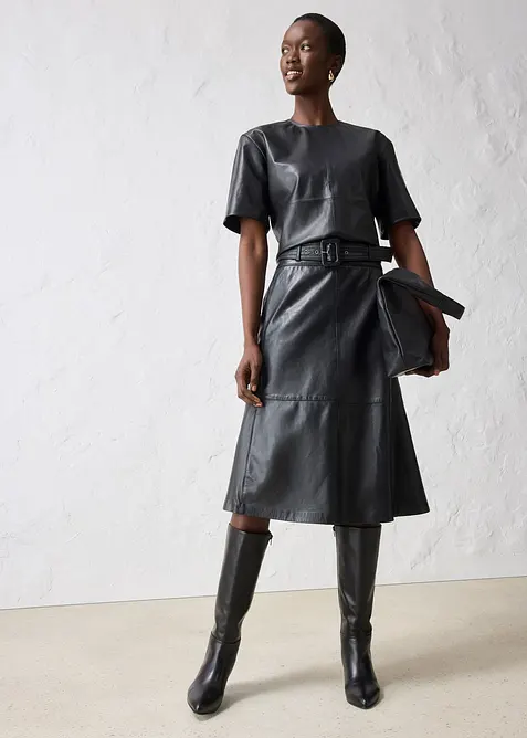 Tunika av lammnappa, bonprix