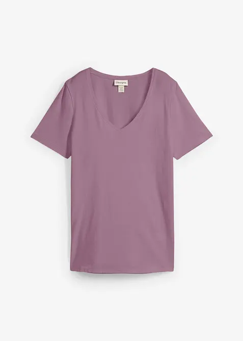 T-shirt med ekologisk bomull, bonprix