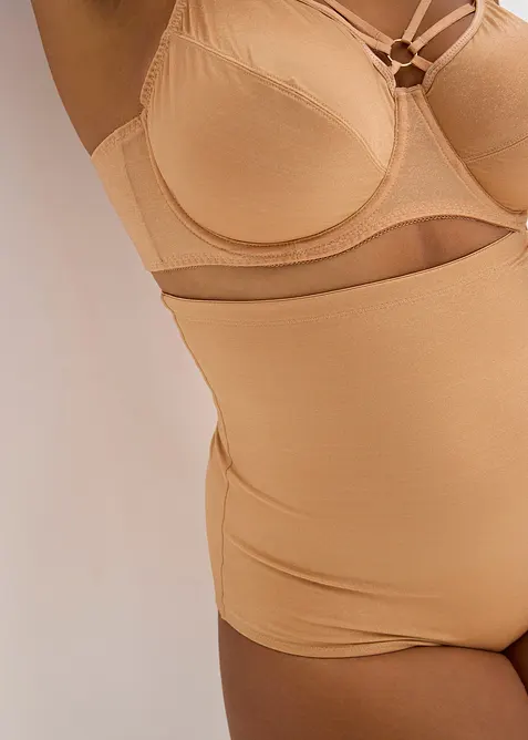 Skimrande trosa med hög midja och medelhög formande effekt, bonprix