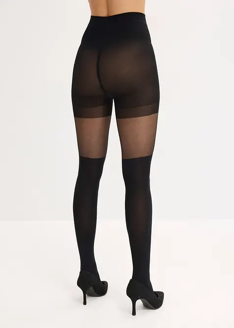Formande overknee-strumpbyxa, bonprix