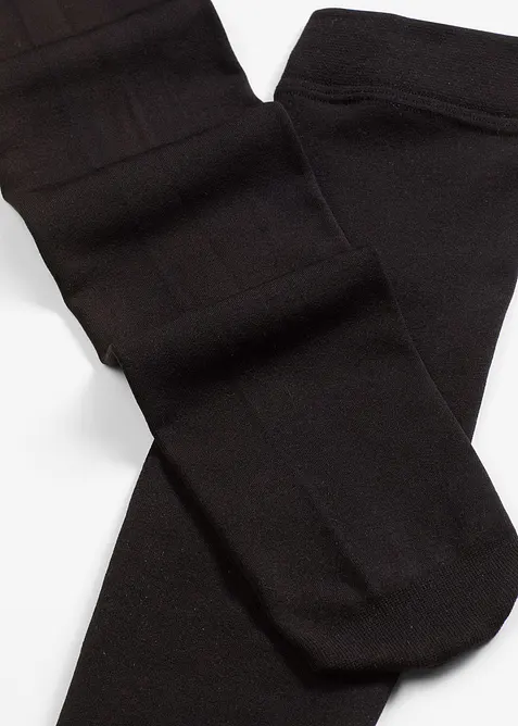 Termoknästrumpor med fleecefoder (120 den) (3-pack), bonprix