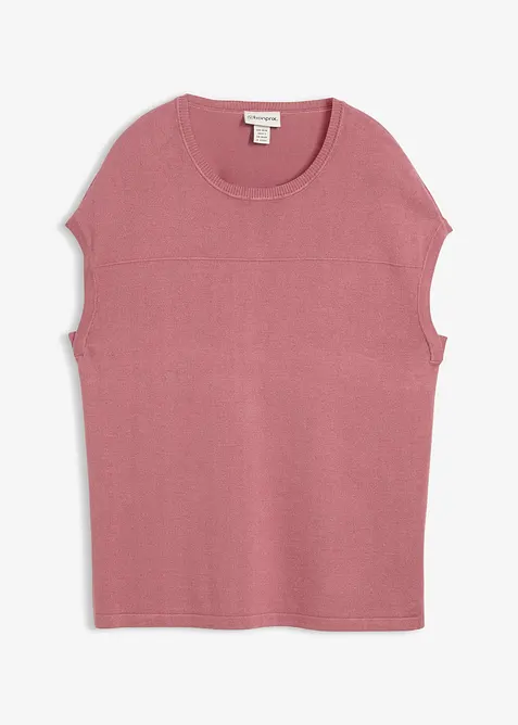 Slipover i mjuk viskosmix, bonprix