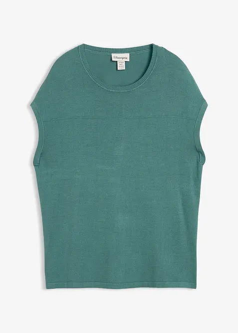 Slipover i mjuk viskosmix, bonprix