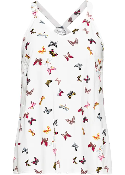 Blustopp av ren viskos, bonprix