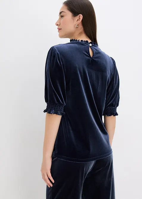 Topp i mjuk sammet, bonprix