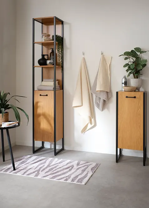 Badrumsmatta med zebram&ouml;nster, bonprix