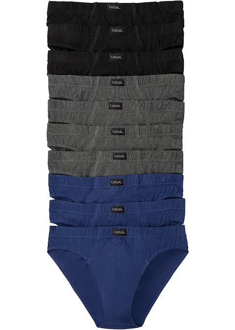 Kalsong med mjuk bomull (10-pack), bonprix