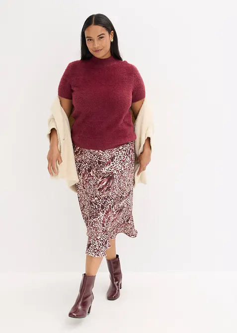 Tröja av fjädergarn, bonprix