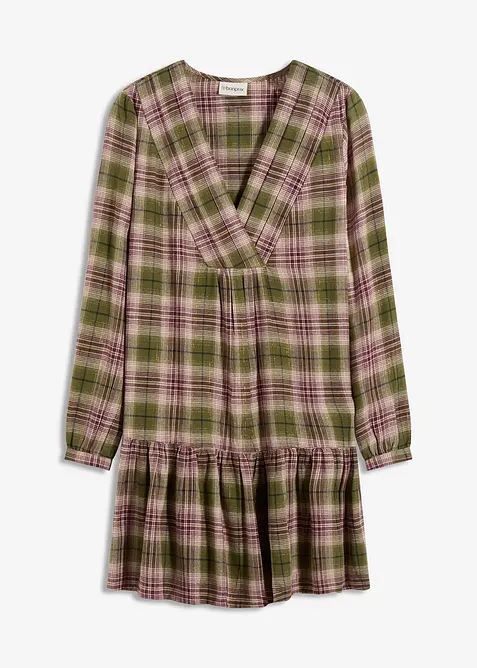 Miniklänning av bomullsmix, bonprix