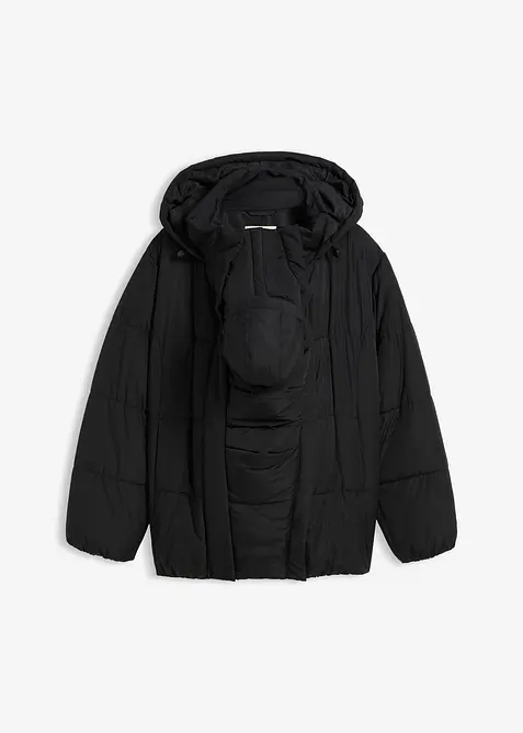Vadderad mammajacka med babyficka, bonprix