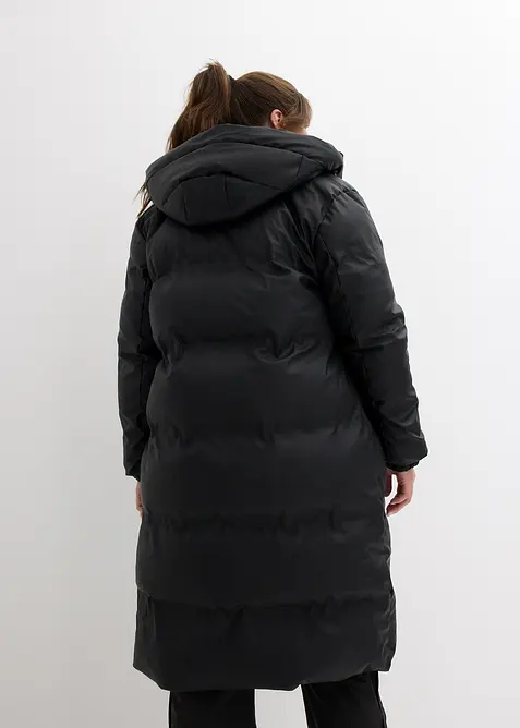 Vattenavvisande regnkappa med kviltad look, bonprix